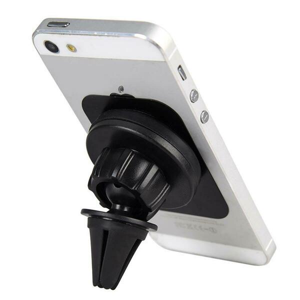 Alcatel Universal Air Vent Magnetic Car Mount Holder for Mobile Phoneand Mini Tablet HOCU-26-BK